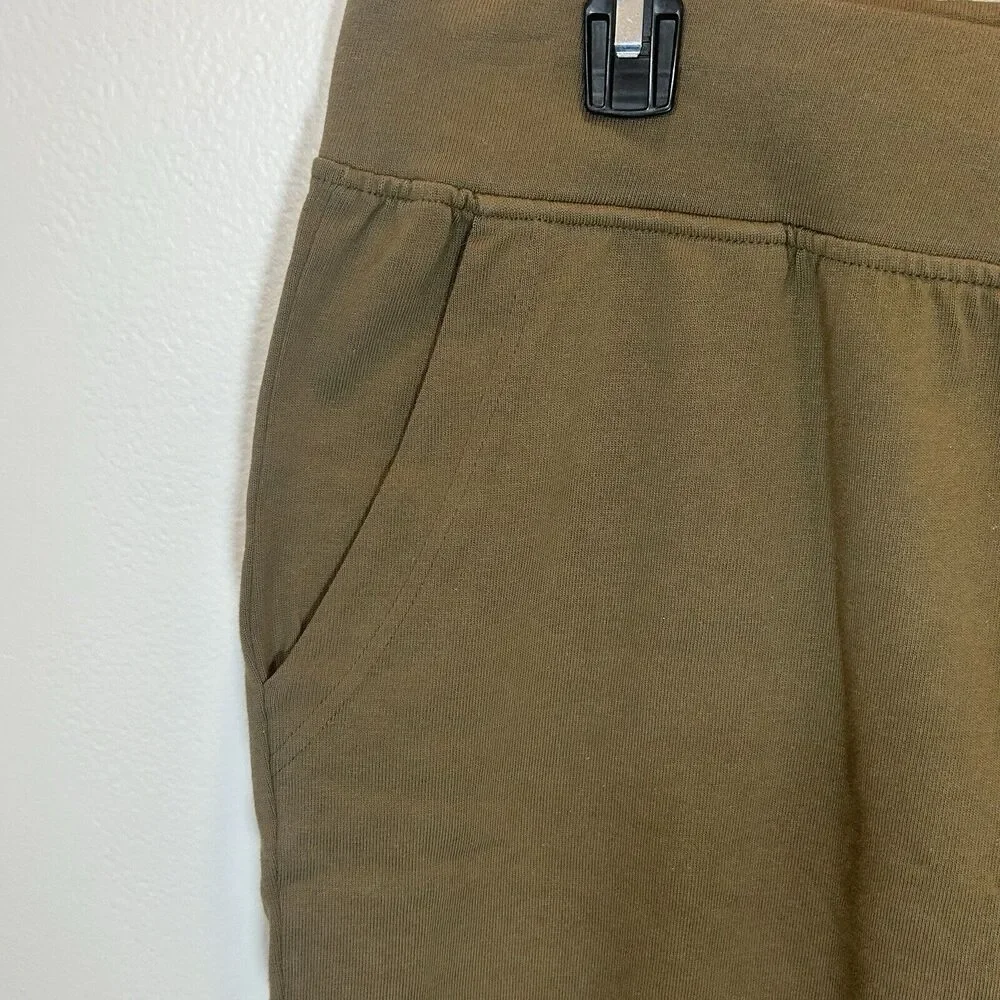 Alternative Men's XL Cotton Drawstring Lounge Casual Relax Shorts Olive